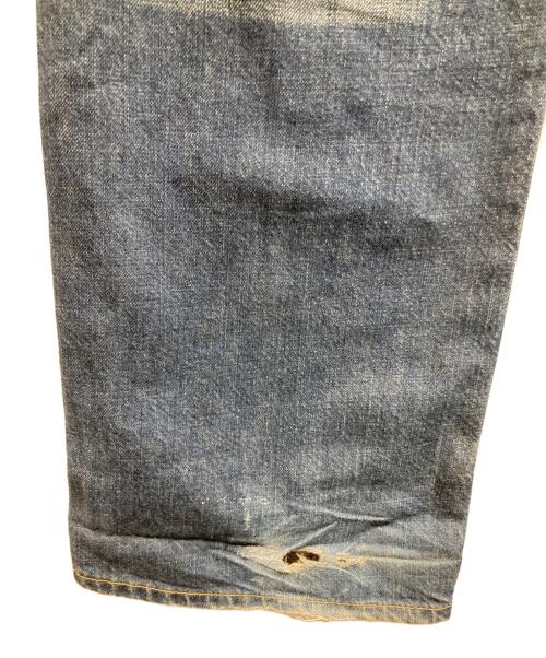 stussy（ステューシー）stussy (ステューシー) バッグブランドプリントデニムパンツ インディゴ サイズ:34の古着・服飾アイテム