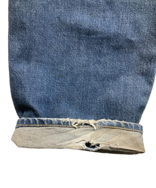 stussy（ステューシー）stussy (ステューシー) バッグブランドプリントデニムパンツ インディゴ サイズ:34の古着・服飾アイテム