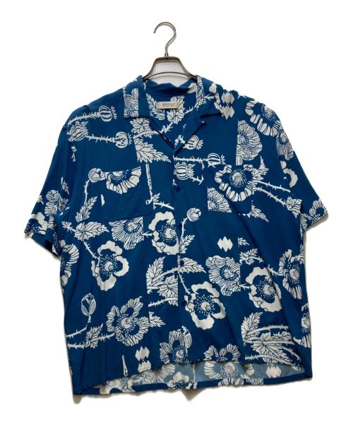 RADIALL（ラディアル）RADIALL (ラディアル) アロハシャツ スカイブルー サイズ:XLの古着・服飾アイテム