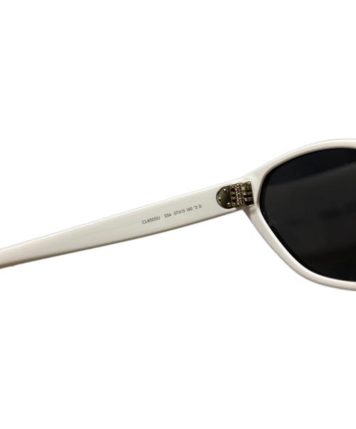 CELINE（セリーヌ）CELINE (セリーヌ) キャットアイ型 サングラス ホワイト サイズ:SIZE 57□15の古着・服飾アイテム