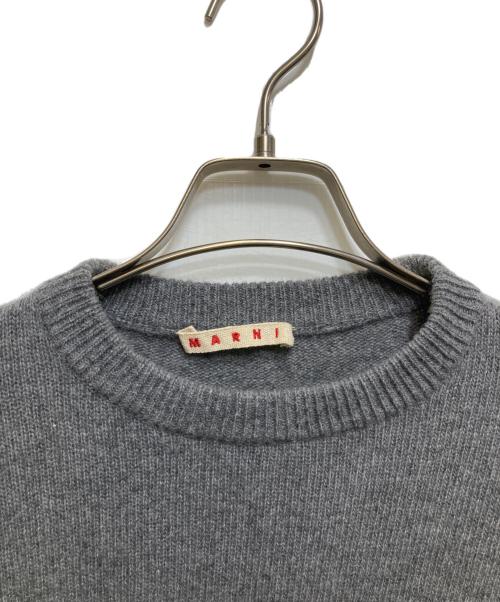 MARNI（マルニ）MARNI (マルニ) ロゴニット グレー サイズ:12(kids)の古着・服飾アイテム