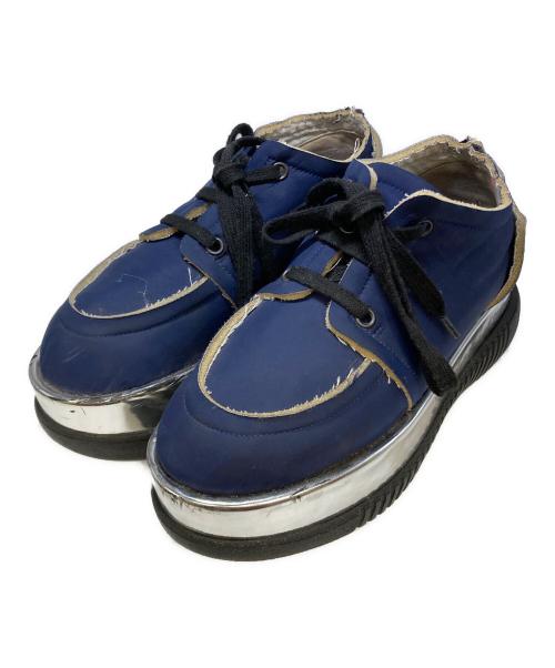 MARNI（マルニ）MARNI (マルニ) レースアップシューズ ブルー サイズ:37の古着・服飾アイテム