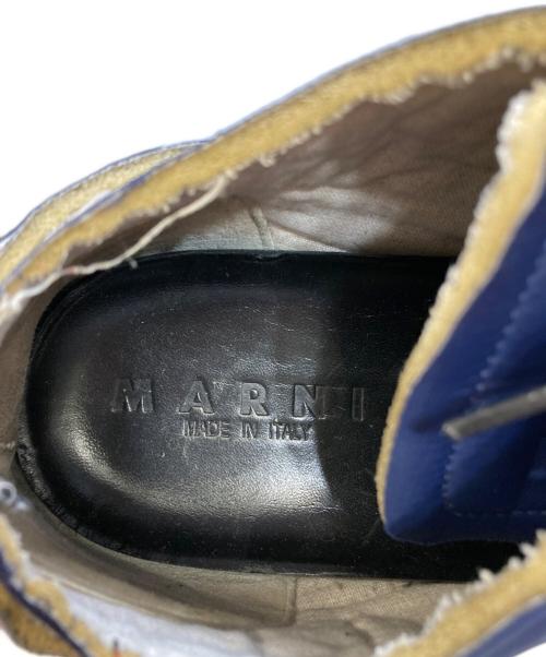 MARNI（マルニ）MARNI (マルニ) レースアップシューズ ブルー サイズ:37の古着・服飾アイテム