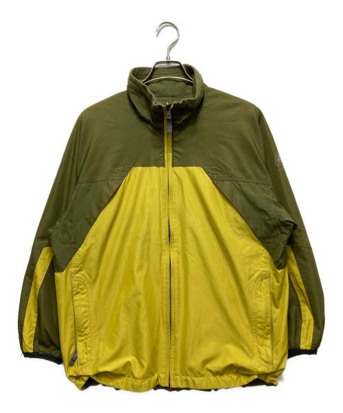 NIKE ACG（ナイキエーシージー）NIKE ACG (ナイキエーシージー) リバーシブルジャケット　 00’S　 カーキ×イエロー サイズ:Lの古着・服飾アイテム