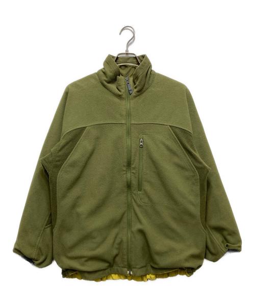 NIKE ACG（ナイキエーシージー）NIKE ACG (ナイキエーシージー) リバーシブルジャケット　 00’S　 カーキ×イエロー サイズ:Lの古着・服飾アイテム