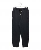Acne studiosアクネ ストゥディオズ）の古着「フェイスロゴスウェットパンツ」｜ブラック