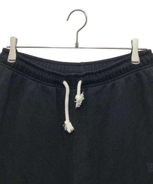Acne studios（アクネ ストゥディオズ）Acne studios (アクネ ストゥディオズ) フェイスロゴスウェットパンツ ブラック サイズ:Sの古着・服飾アイテム