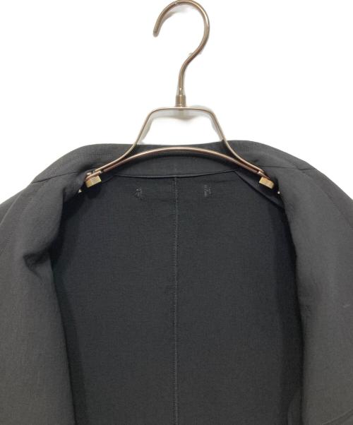 UNITED ARROWS & SONS（ユナイテッドアローズ アンド サンズ）UNITED ARROWS & SONS (ユナイテッドアローズ アンド サンズ) PE BUTTONLES JACKET ブラック サイズ:Sの古着・服飾アイテム