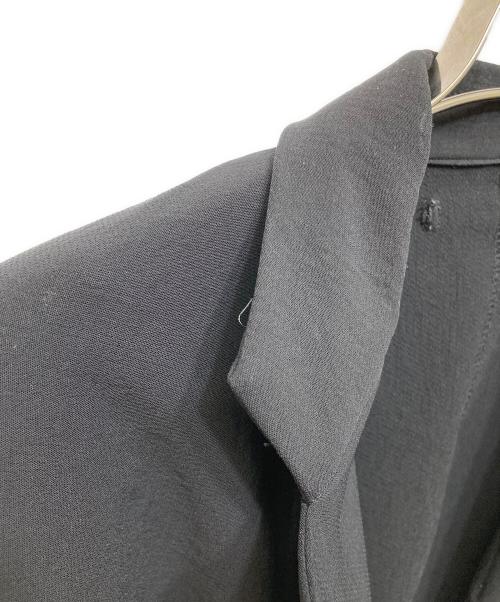 UNITED ARROWS & SONS（ユナイテッドアローズ アンド サンズ）UNITED ARROWS & SONS (ユナイテッドアローズ アンド サンズ) PE BUTTONLES JACKET ブラック サイズ:Sの古着・服飾アイテム