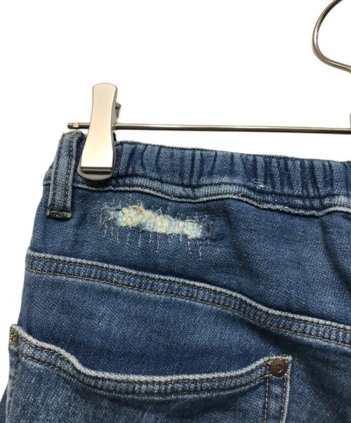 HUMAN MADE（ヒューマンメイド）HUMAN MADE (ヒューマンメイド) ダメージ加工スウェットパンツ インディゴ サイズ:Sの古着・服飾アイテム