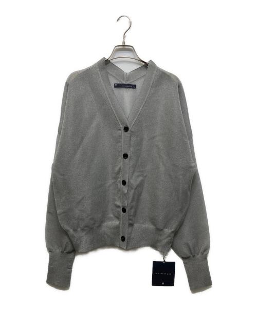 martinique（マルティニーク）martinique (マルティニーク) シアーカーディガン グレー サイズ:FREEの古着・服飾アイテム