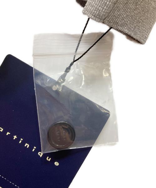 martinique（マルティニーク）martinique (マルティニーク) シアーカーディガン グレー サイズ:FREEの古着・服飾アイテム