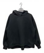 23区ニジュウサンク）の古着「【洗える】コンフォートダンボールジャージー パーカー」｜ブラック