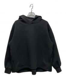 23区（ニジュウサンク）の古着「【洗える】コンフォートダンボールジャージー パーカー」｜ブラック