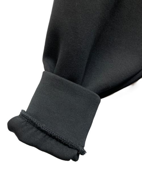 23区（ニジュウサンク）23区 (ニジュウサンク) 【洗える】コンフォートダンボールジャージー パーカー ブラック サイズ:３８の古着・服飾アイテム