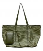 ANYA HINDMARCHアニヤ・ハインドマーチ）の古着「I AM A Plastic Bag インフライト・トート」｜カーキ