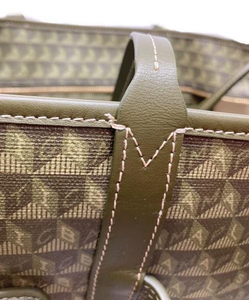 ANYA HINDMARCH（アニヤ・ハインドマーチ）ANYA HINDMARCH (アニヤ・ハインドマーチ) I AM A Plastic Bag インフライト・トート カーキの古着・服飾アイテム