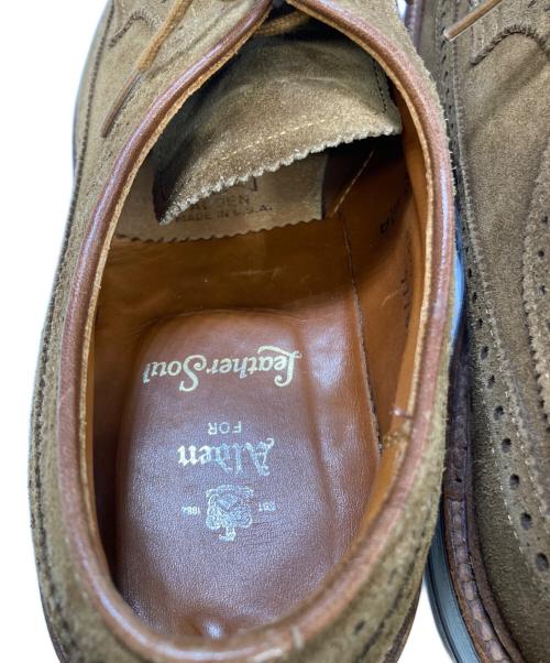 Alden（オールデン）ALDEN (オールデン) ウィングチップシューズ ブラウン サイズ:8 1/2Dの古着・服飾アイテム