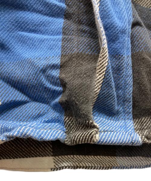 ST JOHN'S BAY（セントジョンズベイ）ST JOHN'S BAY (セントジョンズベイ) big mac (ビッグマック) チェックシャツ ブルー サイズ:Lの古着・服飾アイテム