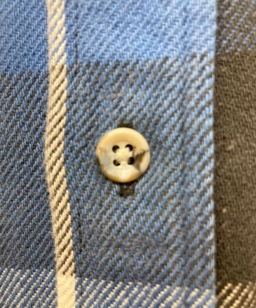 ST JOHN'S BAY（セントジョンズベイ）ST JOHN'S BAY (セントジョンズベイ) big mac (ビッグマック) チェックシャツ ブルー サイズ:Lの古着・服飾アイテム