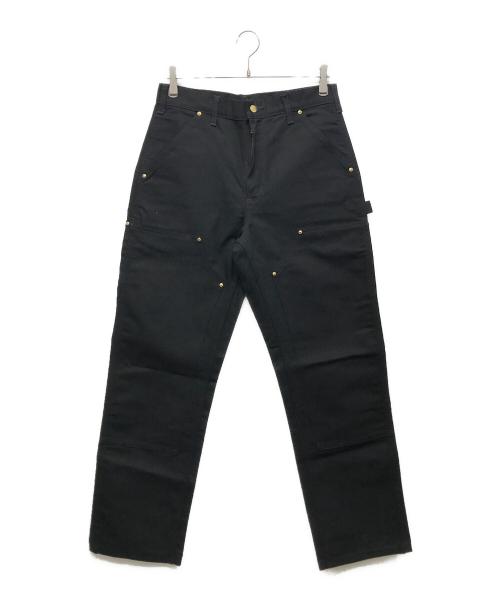 CarHartt（カーハート）CarHartt (カーハート) ダブルニーペインターパンツ ブラック サイズ:30の古着・服飾アイテム