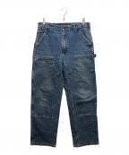 CarHarttカーハート）の古着「ダブルニーデニムパンツ」｜インディゴ
