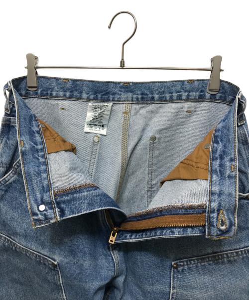 CarHartt（カーハート）CarHartt (カーハート) ダブルニーデニムパンツ インディゴ サイズ:83.5cm (W33)の古着・服飾アイテム