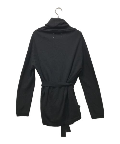 Maison Margiela（メゾンマルジェラ）Maison Margiela (メゾンマルジェラ) 4ステッチ ウールニットカーディガン　ここのえ ブラック サイズ:Sの古着・服飾アイテム