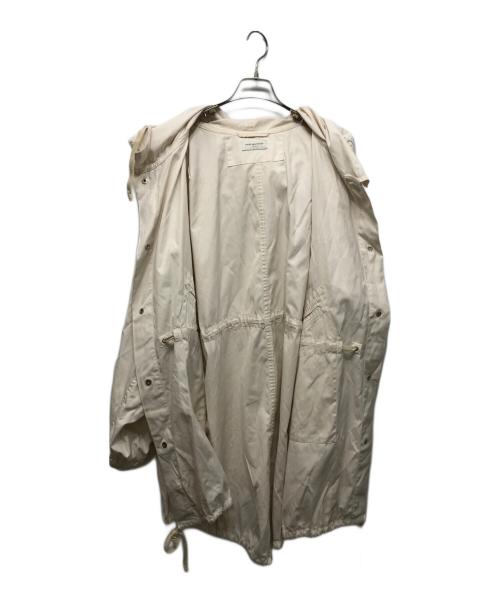 DRIES VAN NOTEN（ドリスヴァンノッテン）DRIES VAN NOTEN (ドリスヴァンノッテン) フーデッドコート アイボリー サイズ:Mの古着・服飾アイテム