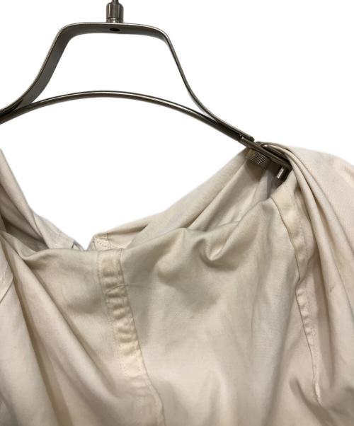 DRIES VAN NOTEN（ドリスヴァンノッテン）DRIES VAN NOTEN (ドリスヴァンノッテン) フーデッドコート アイボリー サイズ:Mの古着・服飾アイテム
