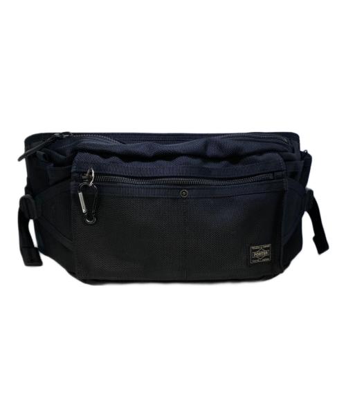 PORTER（ポーター）PORTER (ポーター) ウエストバッグ ブラックの古着・服飾アイテム