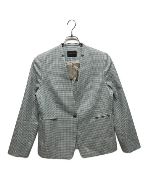 TOMORROW LAND tricot（トゥモローランド トリコ）TOMORROW LAND tricot (トゥモローランド トリコ) ジェイドシェファード キザミカラージャケット グリーン サイズ:38の古着・服飾アイテム