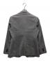 TOMORROW LAND tricot (トゥモローランド トリコ) ベッチンシャンブレー ノッチドカラージャケット グレー サイズ:38：8000円