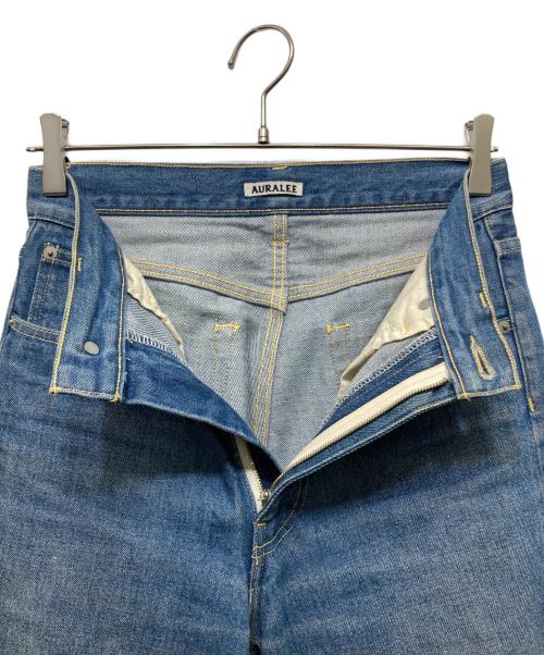 AURALEE（オーラリー）AURALEE (オーラリー) WASHED HARD TWIST DENIM 5P PANTS インディゴ サイズ:26の古着・服飾アイテム