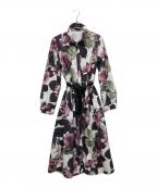 GRACE CLASSグレースクラス）の古着「ボタニカルシャツドレス」｜マルチカラー