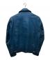 Lewis Leathers (ルイスレザース) サイクロンライダースジャケット ブルー サイズ:44：140000円