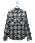 POLO JEANS COMPANY（ポロジーンズカンパニー）の古着「リネンオンブレチェックシャツ」｜ブルー
