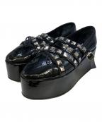 repetto×noir kei ninomiyaレペット×ノワール ケイ ニノミヤ）の古着「ヒールパンプス」｜ブラック