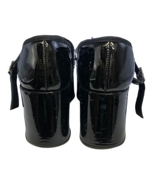 repetto（レペット）Repetto (レペット) noir kei ninomiya (ノワール ケイ ニノミヤ) ヒールパンプス ブラック サイズ:40の古着・服飾アイテム