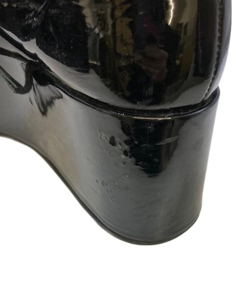 repetto（レペット）Repetto (レペット) noir kei ninomiya (ノワール ケイ ニノミヤ) ヒールパンプス ブラック サイズ:40の古着・服飾アイテム