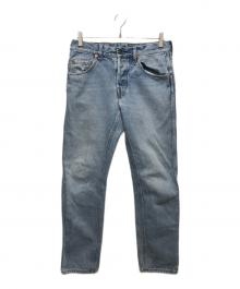 GUCCI（グッチ）の古着「バック刺繍デザインデニムパンツ」｜インディゴ