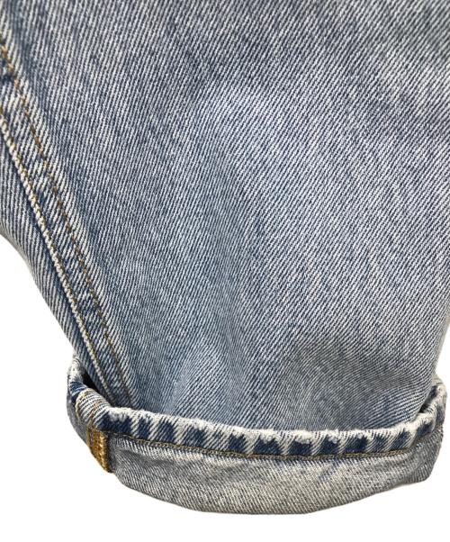 GUCCI（グッチ）GUCCI (グッチ) バック刺繍デザインデニムパンツ インディゴ サイズ:W32の古着・服飾アイテム