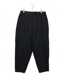 stein（シュタイン）の古着「DRAWSTRINGS WIDE TROUSERS」｜ブラック