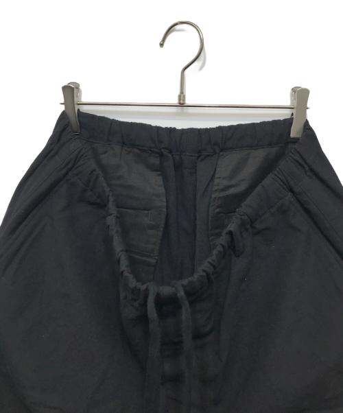 stein（シュタイン）stein (シュタイン) DRAWSTRINGS WIDE TROUSERS ブラック サイズ:Mの古着・服飾アイテム