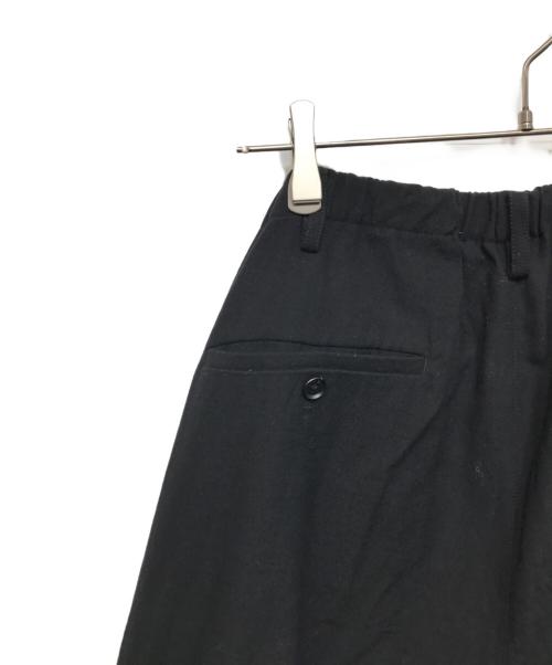 stein（シュタイン）stein (シュタイン) DRAWSTRINGS WIDE TROUSERS ブラック サイズ:Mの古着・服飾アイテム