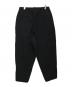 stein (シュタイン) DRAWSTRINGS WIDE TROUSERS ブラック サイズ:M：20000円