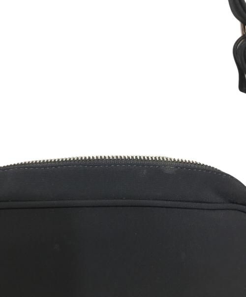 courreges（クレージュ）courreges (クレージュ) ナイロンワンショルダーバッグ ブラックの古着・服飾アイテム