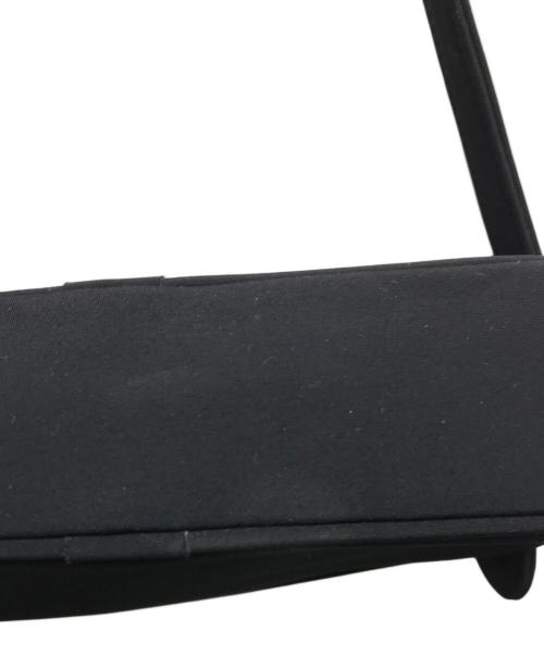 courreges（クレージュ）courreges (クレージュ) ナイロンワンショルダーバッグ ブラックの古着・服飾アイテム