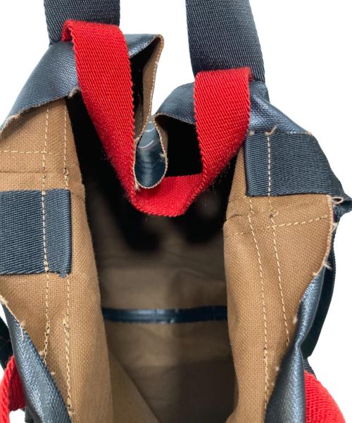 PLAN C（プランシー）PLAN C (プランシー) スケッチ プリントレザートートバッグ ブラックの古着・服飾アイテム