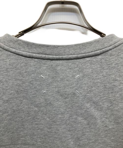 Maison Margiela（メゾンマルジェラ）Maison Margiela (メゾンマルジェラ) 21AWベーシックスウェットシャツ グレー サイズ:Mの古着・服飾アイテム